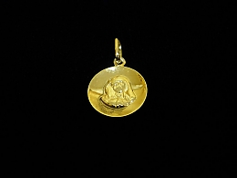 Златен медальон, 0.64гр. ,Бургас
