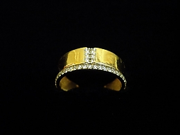 Златен дамски пръстен, 3.1гр. ,Нова Загора