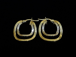 Златни обеци, 2.63гр. ,Бургас