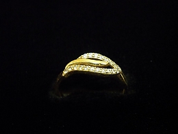Златен дамски пръстен, 1.62гр. ,Бургас