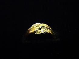 Златен дамски пръстен, 2.66гр. ,Поморие