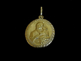 Златен медальон, 2.81гр. ,Айтос