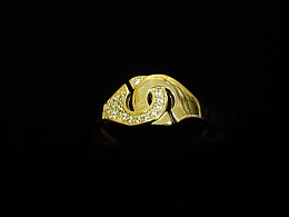Златен дамски пръстен, 1.86гр. ,Бургас