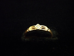 Златен дамски пръстен, 1.63гр. ,Стара Загора