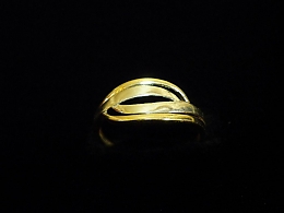 Златен дамски пръстен, 1.37гр. ,Средец