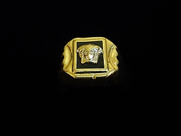 Златен мъжки пръстен, 4.6гр. ,Карнобат