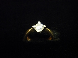 Златен дамски пръстен, 2.31гр. ,Карнобат