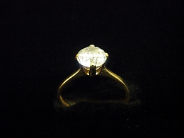 Златен дамски пръстен, 1.76гр. ,Бургас