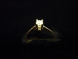 Златен дамски пръстен, 1.82гр. ,Бургас