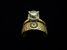 Златен дамски пръстен, 4.3гр. ,Карнобат