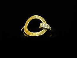 Златен дамски пръстен, 2.04гр. ,Сливен