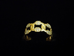Златен дамски пръстен, 1.84гр. ,Средец
