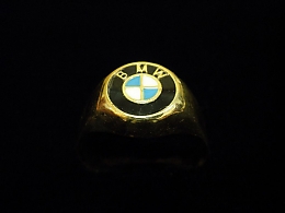 Златен мъжки пръстен, 3.76гр. ,Бургас
