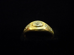Златен дамски пръстен, 2.44гр. ,Поморие