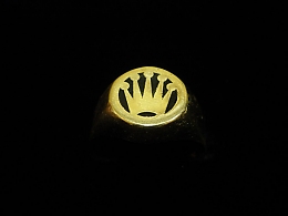 Златен мъжки пръстен, 3.79гр. ,Несебър