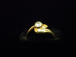 Златен дамски пръстен, 1.68гр. ,Бургас