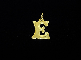 Златна буква, златни букви, 0.91гр. ,Айтос