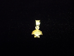 Златен медальон, 0.33гр. ,Бургас