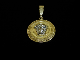 Златен медальон, 2.55гр. ,Бургас