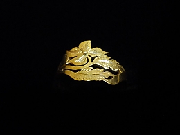 Златен дамски пръстен, 2.29гр. ,Ямбол