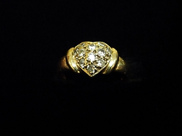Златен дамски пръстен, 2.63гр. ,Бургас