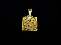 Златен медальон, 0.85гр. ,Бургас