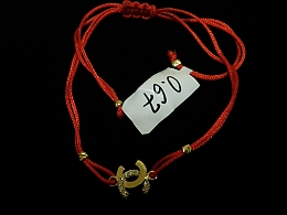 Златна синджирна гривна, 0.67гр. ,Бургас