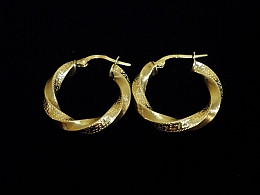 Златни обеци, 2.25гр. ,Стара Загора
