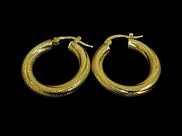 Златни обеци, 2.89гр. ,Ямбол
