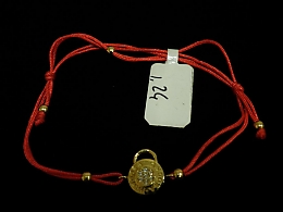 Златна синджирна гривна, 1.24гр. ,Бургас