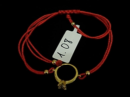 Златна синджирна гривна, 1.08гр. ,Бургас