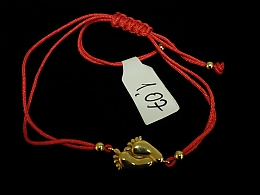 Златна синджирна гривна, 1.07гр. ,Ямбол