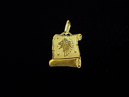Златна висулка зодия, 0.5гр. ,Ямбол