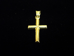 Златен кръст, 0.76гр. ,Средец