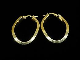 Златни обеци, 3.98гр. ,Средец