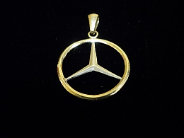 Златен медальон, 1.63гр. ,Бургас