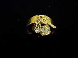 Златен дамски пръстен, 4.96гр. ,Ямбол