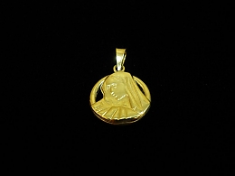 Златен медальон, 0.94гр. ,Бургас