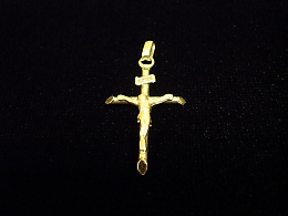 Златен кръст, 1.03гр. ,Бургас