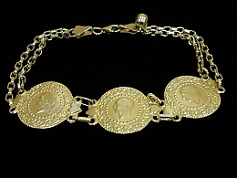 Златна синджирна гривна, 5.85гр. ,Бургас