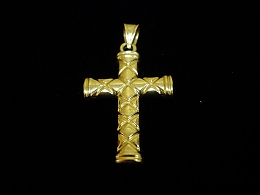 Златен кръст, 1.26гр. ,Средец