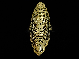 Златен дамски пръстен, 3.48гр. ,Средец