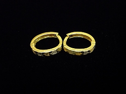 Златни обеци, 1.3гр. ,Бургас