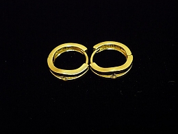 Златни обеци, 2.76гр. ,Средец