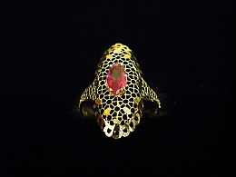 Златен дамски пръстен, 1.4гр. ,Бургас