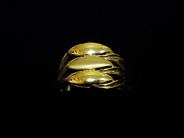 Златен дамски пръстен, 3.48гр. ,Карнобат