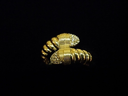 Златен дамски пръстен, 2.14гр. ,Бургас