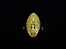 Златен дамски пръстен, 3.32гр. ,Карнобат