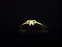 Златен дамски пръстен, 0.74гр. ,Айтос