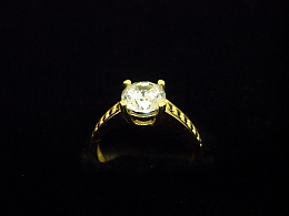 Златен дамски пръстен, 2.27гр. ,Стара Загора